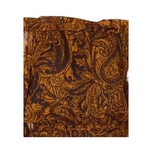 Pinko Paisley Printed Boat Neck Dress