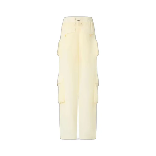 Pinko Sheer Georgette Cargo Trousers