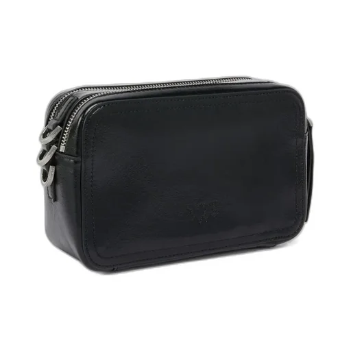 Pinko Logo Embossed Camera Bag