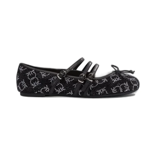 Pinko Embellished Bow Ballet Flats