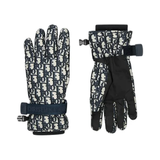 Dioralps Dior Oblique Ski Gloves