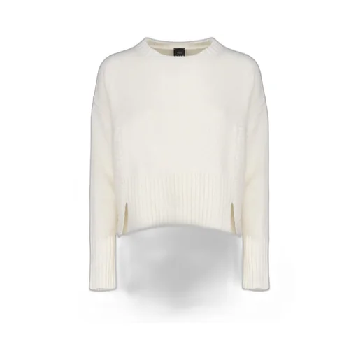 Pinko Crewneck Side Split Knitted Jumper