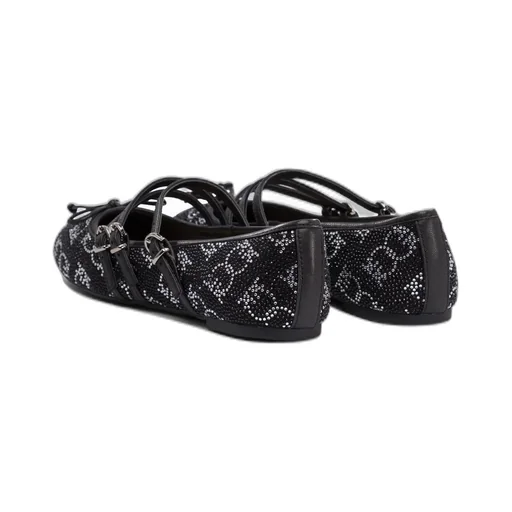 Pinko Embellished Bow Ballet Flats