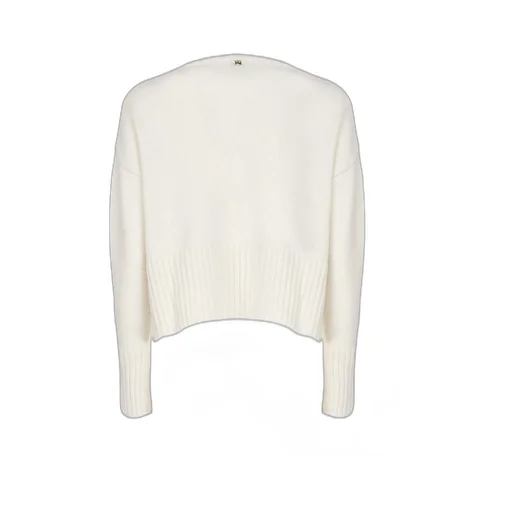 Pinko Crewneck Side Split Knitted Jumper