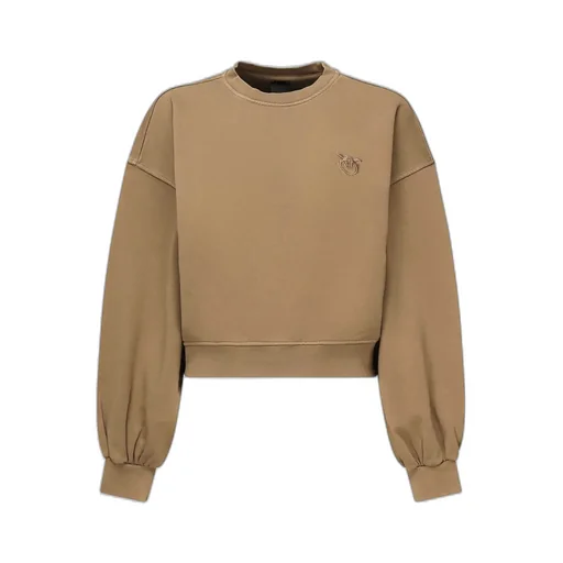 Pinko Logo Embroidered Crewneck Sweatshirt