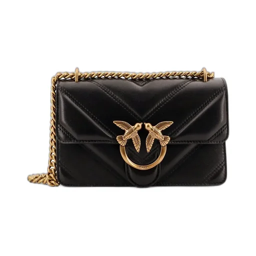 Pinko Love One Chain Linked Mini Crossbody Bag