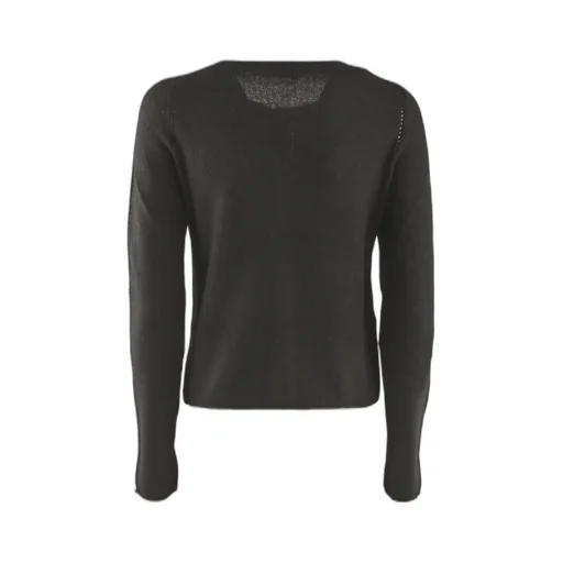 Pinko Buttoned Ribbed Knit Cardigan