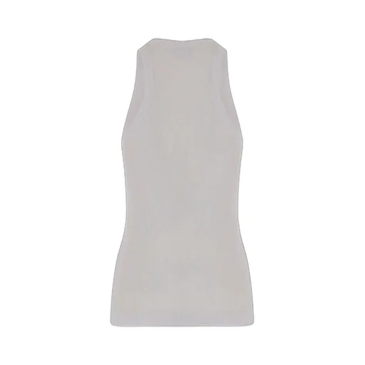 Pinko Logo Lettering Ribbed Vest