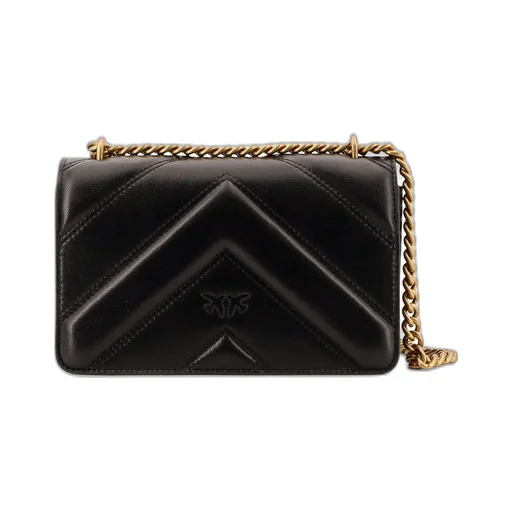 Pinko Love One Chain Linked Mini Crossbody Bag