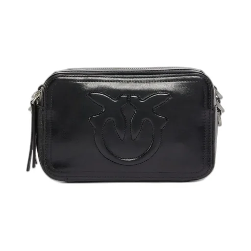 Pinko Logo Embossed Camera Bag