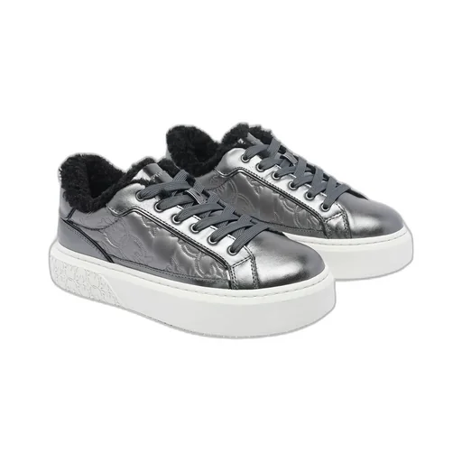 Pinko Logo Detailed Low-Top Sneakers