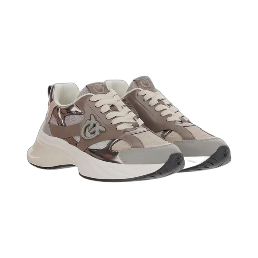 Pinko Ariel Lace-Up Sneakers