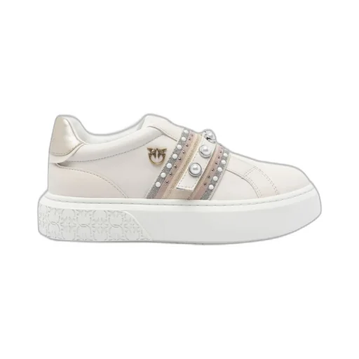 Pinko Embellished Low-Top Sneakers