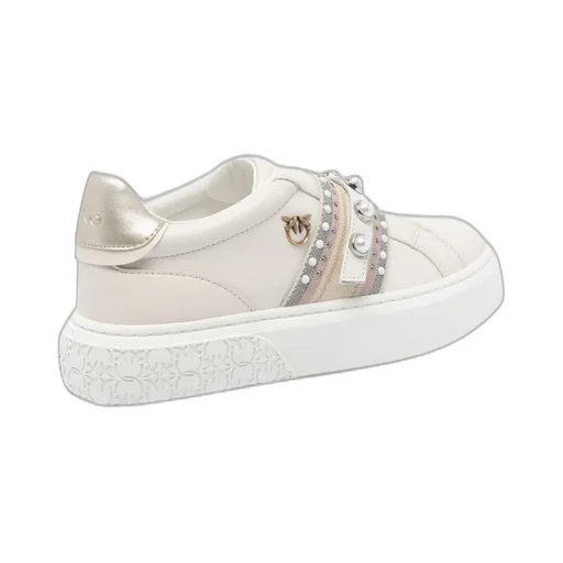 Pinko Embellished Low-Top Sneakers