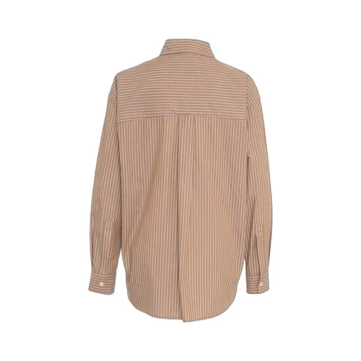 Pinko Oversized Striped Poplin Shirt