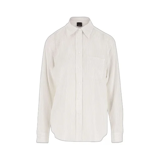 Pinko Long Sleeved Striped Buttoned Shirt
