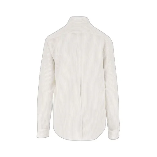Pinko Long Sleeved Striped Buttoned Shirt