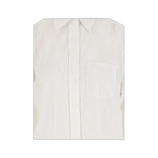 Pinko Long Sleeved Striped Buttoned Shirt