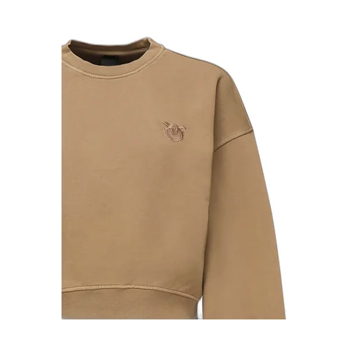 Pinko Logo Embroidered Crewneck Sweatshirt