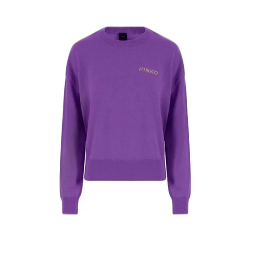 Pinko Martinica Logo Intarsia Jumper