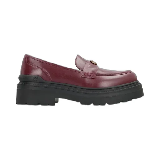 Pinko Logo-Plaque Slip-On Loafers