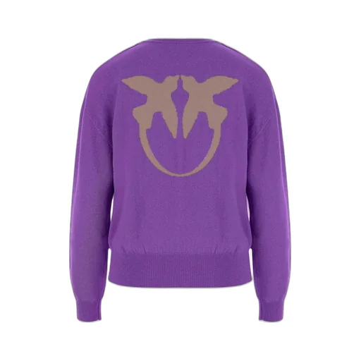 Pinko Martinica Logo Intarsia Jumper