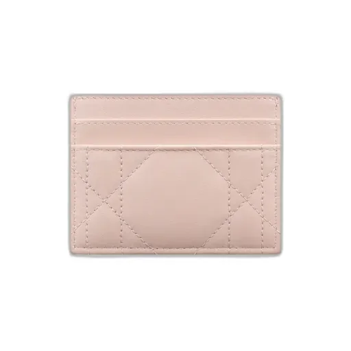 Dior Caro Freesia Card Holder With Crystals