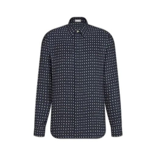 Shirt With Monsieur Dior Motif