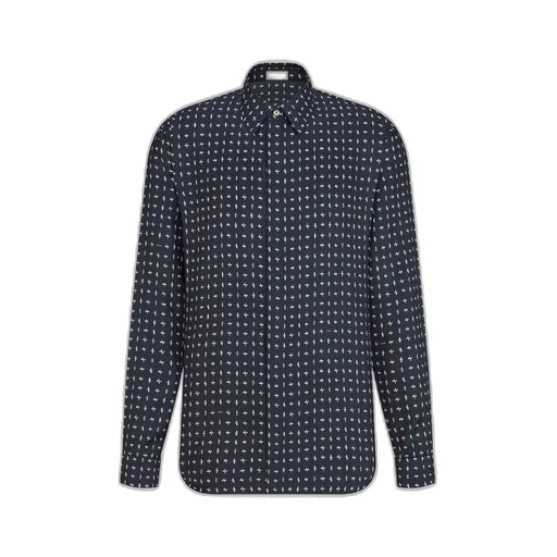 Shirt With Monsieur Dior Motif