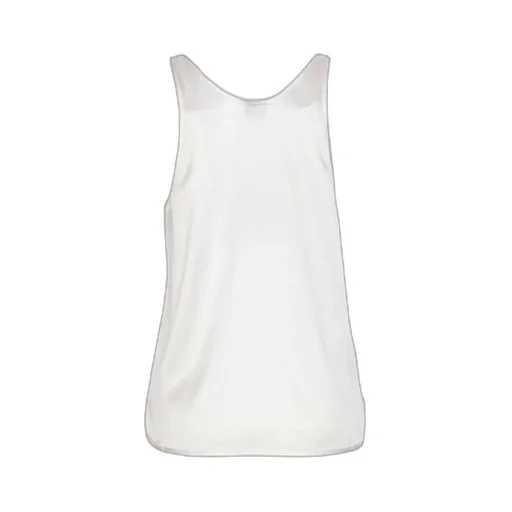 Pinko Crewneck Satin Tank Top