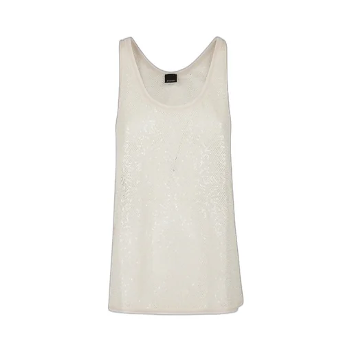 Pinko Sleeveless Sequinned Tank Top