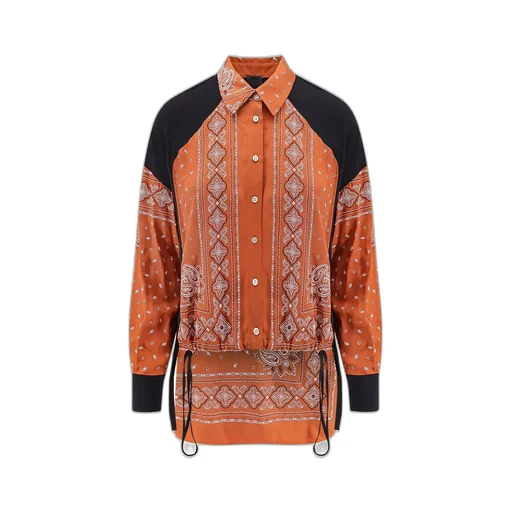 Pinko Pattern-Printed Button-Up Shirt