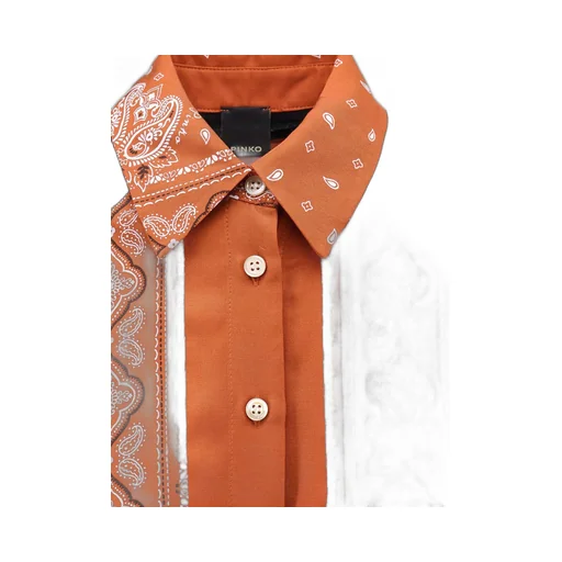 Pinko Pattern-Printed Button-Up Shirt