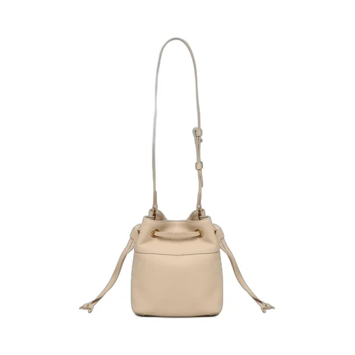 Pinko Logo Plaque Drawstring Fastened Bucket Bag