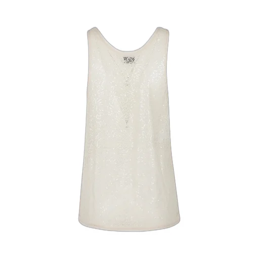 Pinko Sleeveless Sequinned Tank Top