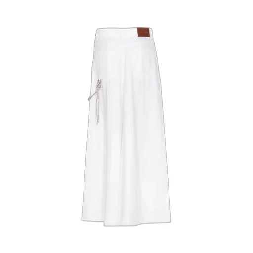 Pinko Jewel Chain Long Skirt