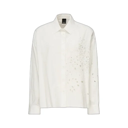 Pinko Bead-Embellished Buttoned Shirt