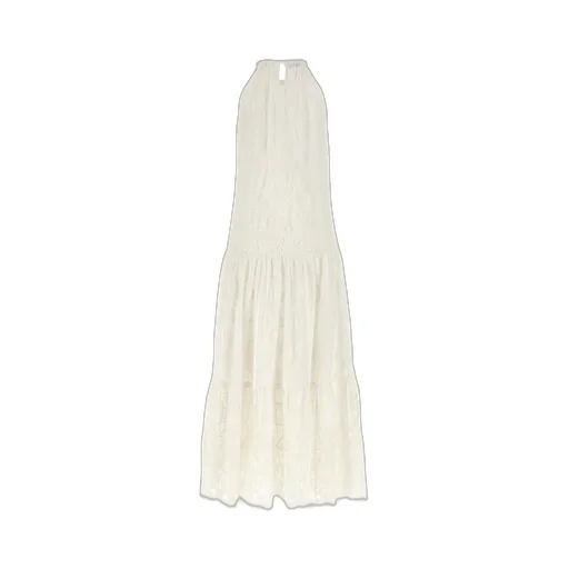 Pinko Elasticated Waistband Laced Maxi Dress