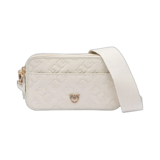 Pinko Logo Embossed Mini Camera Bag