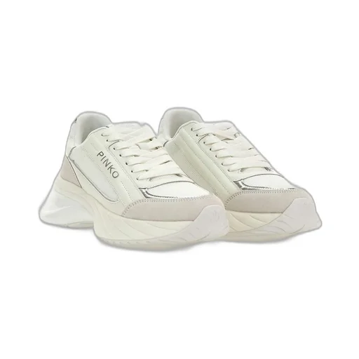 Pinko Ariel 07 Logo Lettering Lace-Up Sneakers