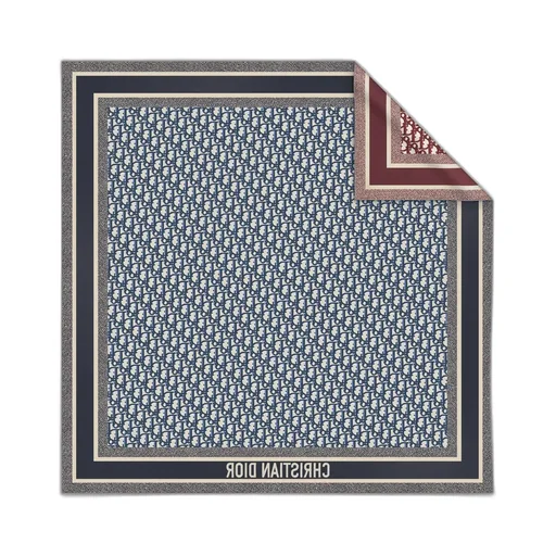 Dior Oblique Diortwin 90 Square Scarf