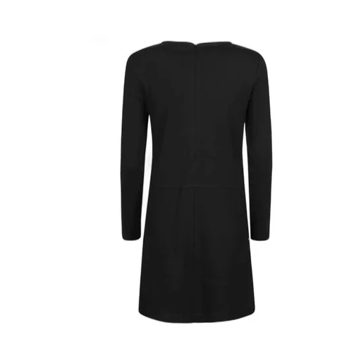 Pinko Rear-Zipped Crewneck Dress