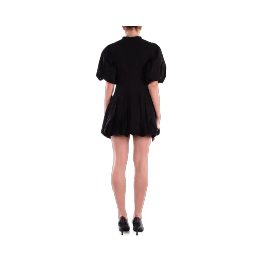 Pinko Buckled Pleated Mini Dress