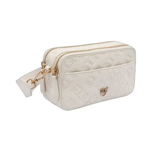 Pinko Logo Embossed Mini Camera Bag