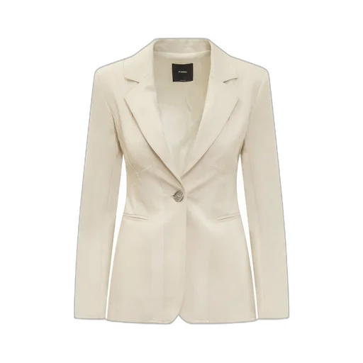 Pinko Single-Breasted Fitted Blazer