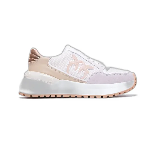 Pinko Gem Lace-Up Sneakers