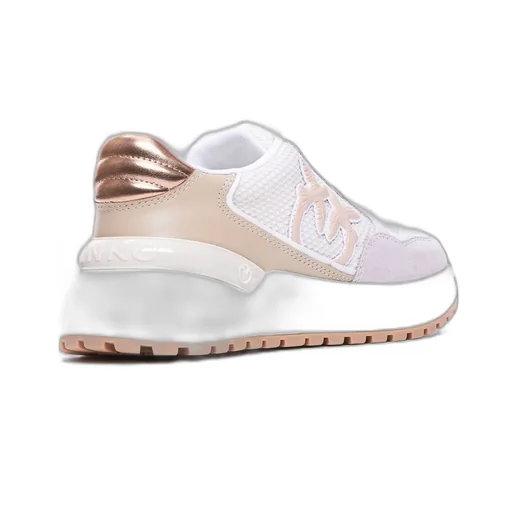 Pinko Gem Lace-Up Sneakers