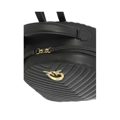 Pinko Love Birds Quilted Backpack