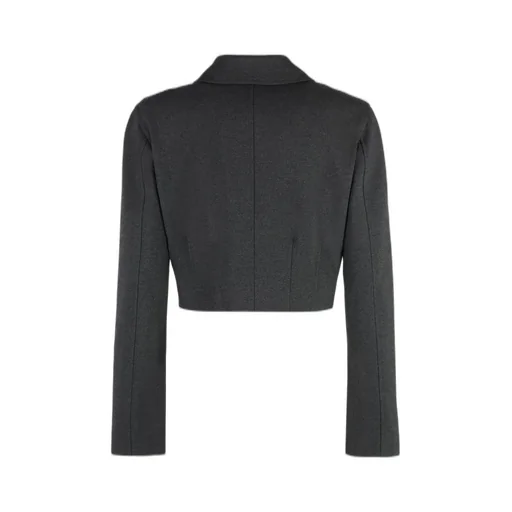 Pinko Doccia Short Single-Breasted Stitched Jacket