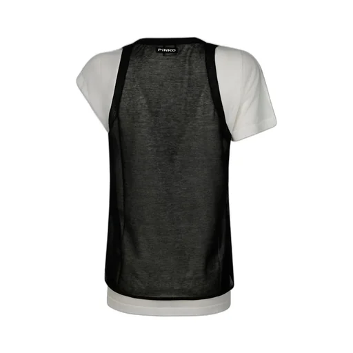 Pinko Layered Knitted T-Shirt